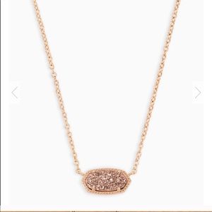 Kendra Scott Elisa Necklace Rose Gold